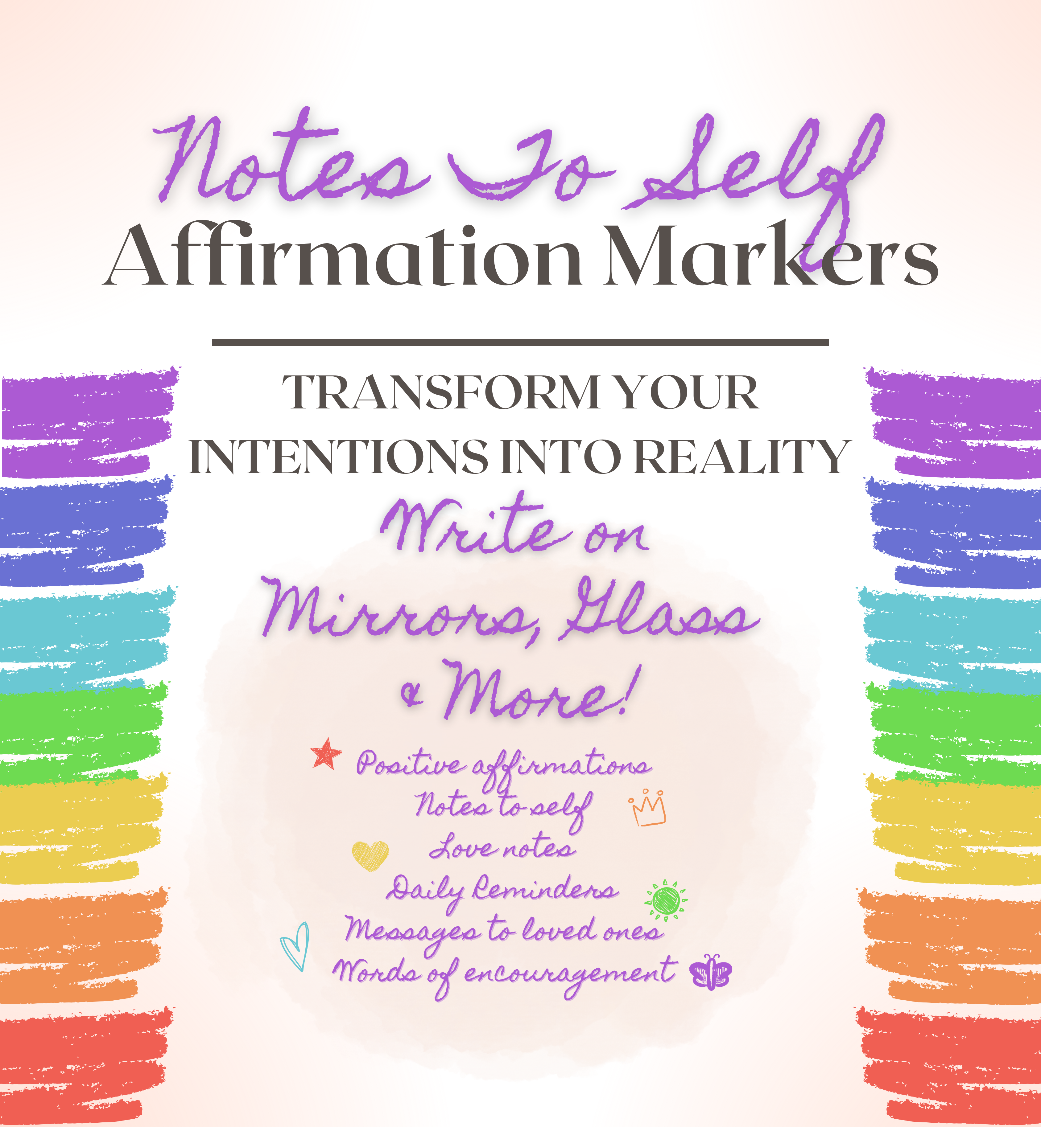 Note to Self: Affirmation Markers